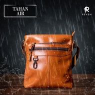 REVEN LEATHER - Tas Selempang Pria Kulit Asli Trendly Kekinian Reven