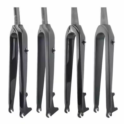 Bike Fork Mountain Bike Fork Carbon Fibre Front Fork MTB Bicycle Parts 26er 27.5er 29er Quick Releas