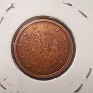 2016 spain 2 euro cents #099