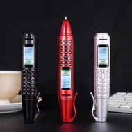 AK007 creative personality mini pocket flashlight pen style mobile phone mini Bluetooth dialer small