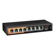 8ポート 2.5Gスイッチ スマートウェブ管理、8 x 2.5G Base-T & 1 x 10G SFPスロット、802.3adスタティックアグリゲーション、QOS/VLAN/IGMP、メタルハウジ