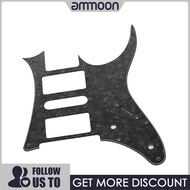 [ammoon]แผ่นพีวีซี Pickguard กีตาร์ไฟฟ้า HSH แบบขูด1ชั้นสำหรับกีต้าร์การเปลี่ยน G250ของ Ibanez