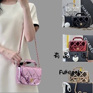 New Glossy Paint Portable Flap Bag Chain Bag Shoulder Bag Messenger Bag Hand Bag Large Capacity