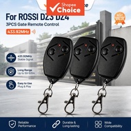 For ROSSI Gate Remote Control 433.92MHz 5Pack Replacement Key Fob Transmitter DZ3 DZ4 Garage Door Op