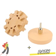 PA-HOME Decal Remover Eraser Wheel, Rubber Universal Rubber Adhesive Remover Wheel, Durable Khaki St