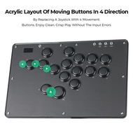 Haute42 FightStick Joystick Arcade Hitbox Button Rim Leverless Controller For PC/PS4/PS5/Switch Cont