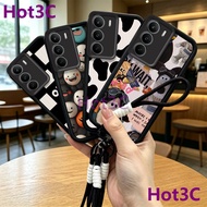 TPU Smiley Face Lanyard Case for Realme C75/C75X/C73 5G/14X 5G/Narzo 80 Lite 5G JYFG