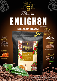 เอ็นไลท์เท็น พรีเมี่ยม คั่วกลาง – แม่ฮ่องสอน ซิกเนเจอร์ เบลนด์ - Premium Medium Roast Coffee – Mae H