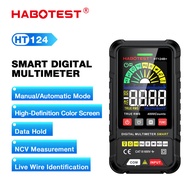 Huabo HT124B+Digital Smart Multimeter 4,000 Counting Automatic Range Tester Same Style