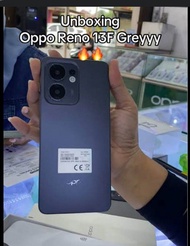 Hp oppo reno 13F { NFC } Ram 16 GB+256GB mediatek helio G100 67w fast charging garansi resmi imei t