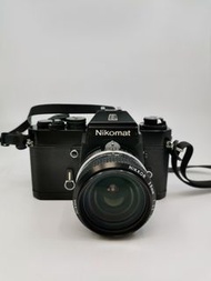 Nikomat EL 連原廠Nikon Nikkor 28mm f3.5 廣角鏡