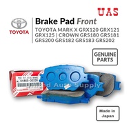 TOYOTA Brake Pad Front for TOYOTA MARK X GRX120 GRX121 GRX125 CROWN GRS180 GRS181 GRS200 GRS202 0446