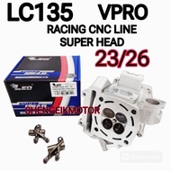 VPRO HEAD LC135 RACING HEAD CNC LINE VPRO V5 23/26 LEO