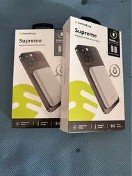 （庫存貨）全新 Supreme 10000mah  MagSafe 磁吸充電寶  益用家（入面跟一條雙USB-C線）庫存貨  未開封（蘋果手機磁吸充電最高15w快充--用USB-C 線充電輸出20W高