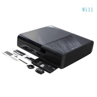 Will Full Set Housing for Case Protective for Shell Console Repalcement Repair Parts Spare Accessories for XBOX 360 E Ga