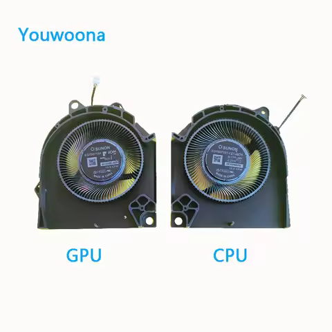 New Original Laptop CPU GPU Cooling Fan For Dell G15 5530 12V