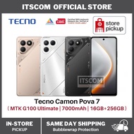 TECNO POVA 7 Smartphone 16GB(8GB+8GB) + 256GB ROM 7000mAh Battery 45W Fast Charge