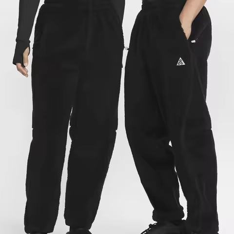 Nike Authentic Winter New ACG Men's and Women's Foot binding Warm Outdoor Pants FV8828-010