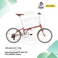 Dahon Boardwalk D7 2021 20" - FULL DAHON 7 Speed