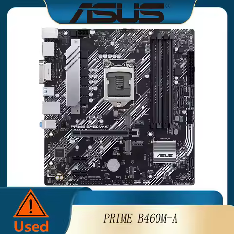 ASUS Prime B460M-A/B460M-A R2.0random delivery LGA1200 Supports AURA SYNC RGB headers, dual M.2, DDR