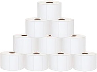 10 Rolls 57x32mm Thermal Labels Compatible with Zebra GC420d, GK420d, GX420d and GX420t Printers - 1