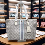 Tory Burch Gemini link monogram tote bag handbag woman's shoulder bag
