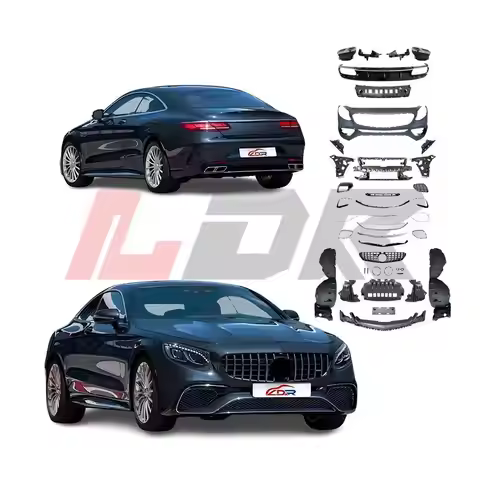 BR Body Kits for S-class C217 Coupe 2014-2020 Change to 2020 S65 Coupe S63 High Quality Bumpers Gril