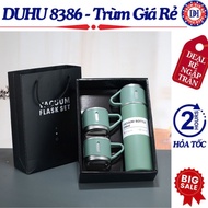 500ml Thermos Set with 2 High Quality Stainless Steel Cups - Water Bottle to Keep Hot and Cold as a 