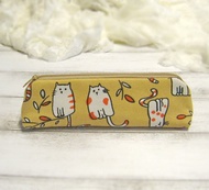 拉鍊收納布包  筆袋  小巧化妝袋  手拿包 眼鏡袋 (Pen-002)