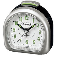 【威哥本舖】Casio台灣原廠公司貨 TQ-148-8 桌上型鬧鐘 夜光指針鬧鐘