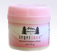 Pencerah Wajah haslin Seger Snow Lightening Cream 35gr | Mencerahkan Wajah Mengandung Vit B3