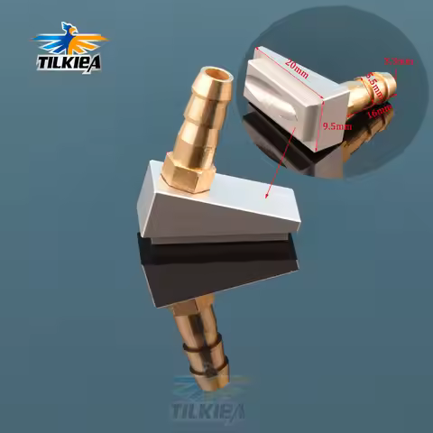 1/2PCS Good Quality RC Boat Stern Water Suction Device Bottom Water Pick Up With M6 Nozzle for RC Ca