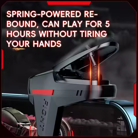 4 Finger Mobile Phone Game Controller Joystick L1R1 Fire Shooting Key Button Trigger for IPhone Andr