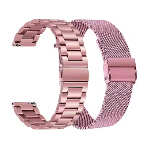 Metal Strap For Samsung Galaxy Watch 42mm 46mm Active 2 Stainless Bracelet For Galaxy Watch 3 41mm 4