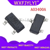 AO3400A 100pcs N-Channel 30V 5.7A (Ta) 1.4W (Ta) SMD mosfet transistor SOT-23 Surface Mount SOT-23-3