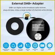 Car DAB/DAB+ Radio Adapter Portable DAB Digital Radio FM Transmitter Music Receiver Unlimited Preset