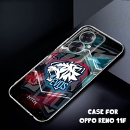 Case OPPO RENO 11F 5G - Casing OPPO RENO 11F 5G Motif (EVS) - Softcase Premium Fourside - Bening Transparent - Silicone HP OPPO RENO11 F - Kesing - Cassing - Latest Case 2024