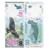 America Argentina 50 Pesos Banknotes 2018 Edition Brand New UNC P-363SC5726 @