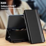 Luxury Flip Leather Case For Samsung Galaxy Z Fold 7 6 5 4 3 5G Fold7 Fold7 Fold6 Fold5 Fold4 Fold3 
