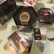 CASIO G-SHOCK GMW-B5000 鋼殼系列 小方塊 金