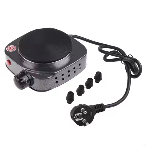 C4DA Stove Coffee Heater Plate 500W Multifunctional Home Appliance