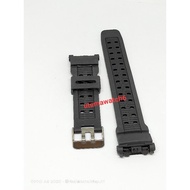 Rubber Watch Strap Plain Design Black for Casio G Shock Mudman G9000