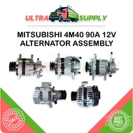 ALTERNATOR ASSEMBLY Mitsubishi 4M40 90A 12V BY-1376IR Double Pulley without vacuum