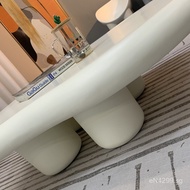 Northern Europe ins Irregular Shape Trendy Table Cloud Coffee Table Modern Simple Cream Furniture Un