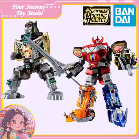 Fast Shipping Bandai Anime SHOKUGAN SMP Kyoryu Sentai Zyuranger Dragon Caesar Beast God/MacZod (Clea