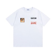 original new Off White American Fashion Brand Off Ow New Letter Printing Loose Casual Joker Couple C