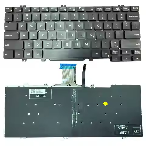 New US Backlit Keyboard for Dell Latitude 3300 5200 5300 5310 7300 5310 2 in 1 Laptop Keyboard