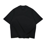 HITAM Benidson Boxy Tshirt Oversized Heavyweight 16s Plain Black