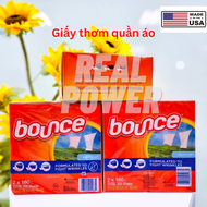 [Hàng Mỹ] Giấy thơm quần áo Bounce Mỹ hộp 160 tờ