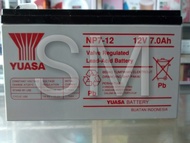 Aki (baterai) kering (MF battery) Yuasa 12v 12 volt 7Ah 7 Ampere